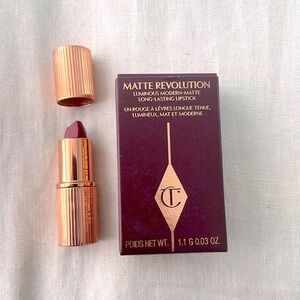 NEW Charlotte Tilbury, special edition matte revolution, mini lipstick
